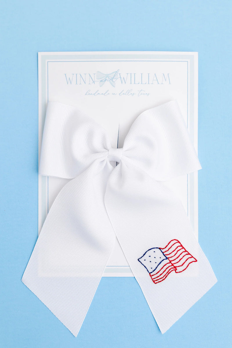 American Flag Bow - Small