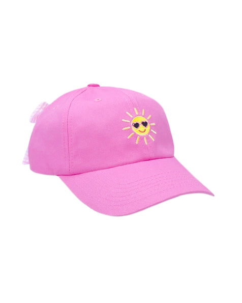 Sun Love Bow Baseball Hat