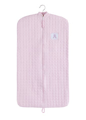 Quilted Luggage Garment - Pink Ballet