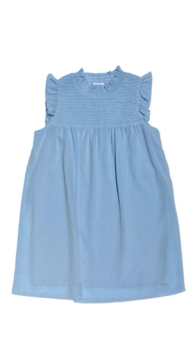 Lottie Dress - Pastel Blue