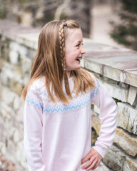 Fair Isle Pink Sweater