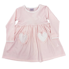 Popover Dress - Light Pink/Pink Dot