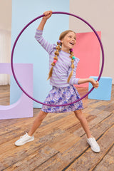 Ruched Circle Skirt