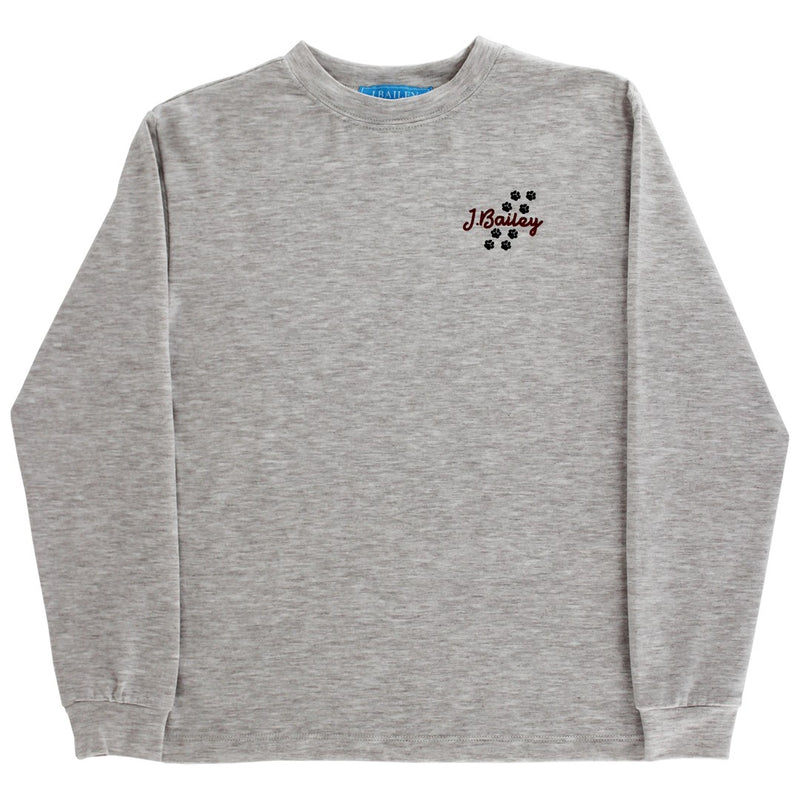 Dawg on Oatmeal Long Sleeve Logo Tee