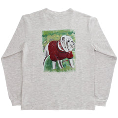 Dawg on Oatmeal Long Sleeve Logo Tee