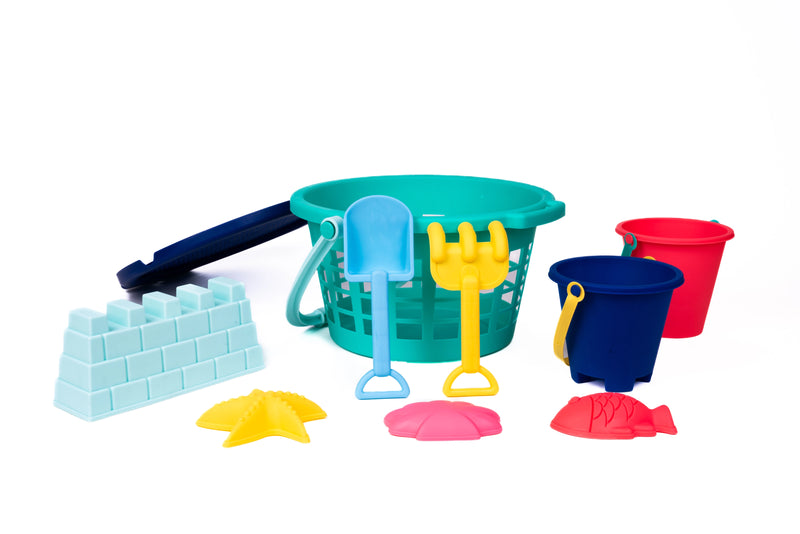 10-Piece Sand Bucket Set