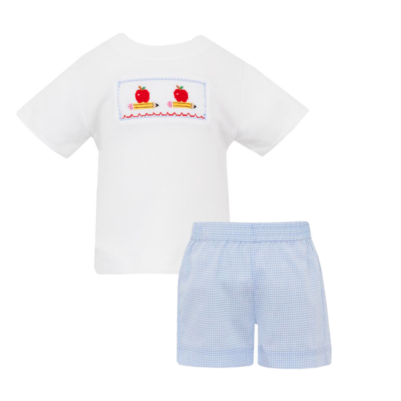 Apples & Pencils Short Set