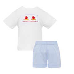 Apples & Pencils Short Set