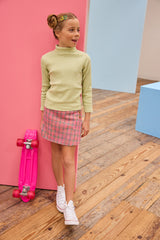 Ribbed Turtleneck - Pistachio