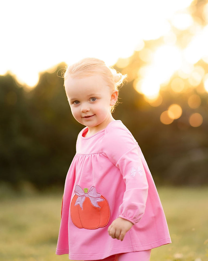 Tabby Tunic Set - Pumpkins