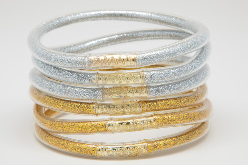 Metallic Gold & Silver Bracelets