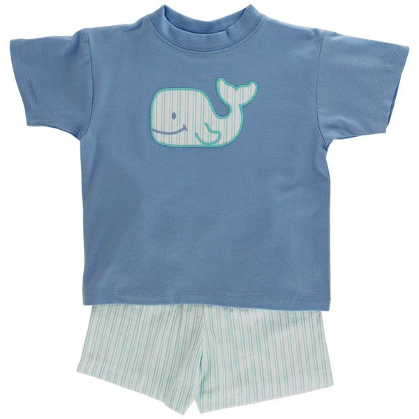 Boy's Whale Short Set