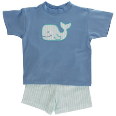 Boy's Whale Short Set