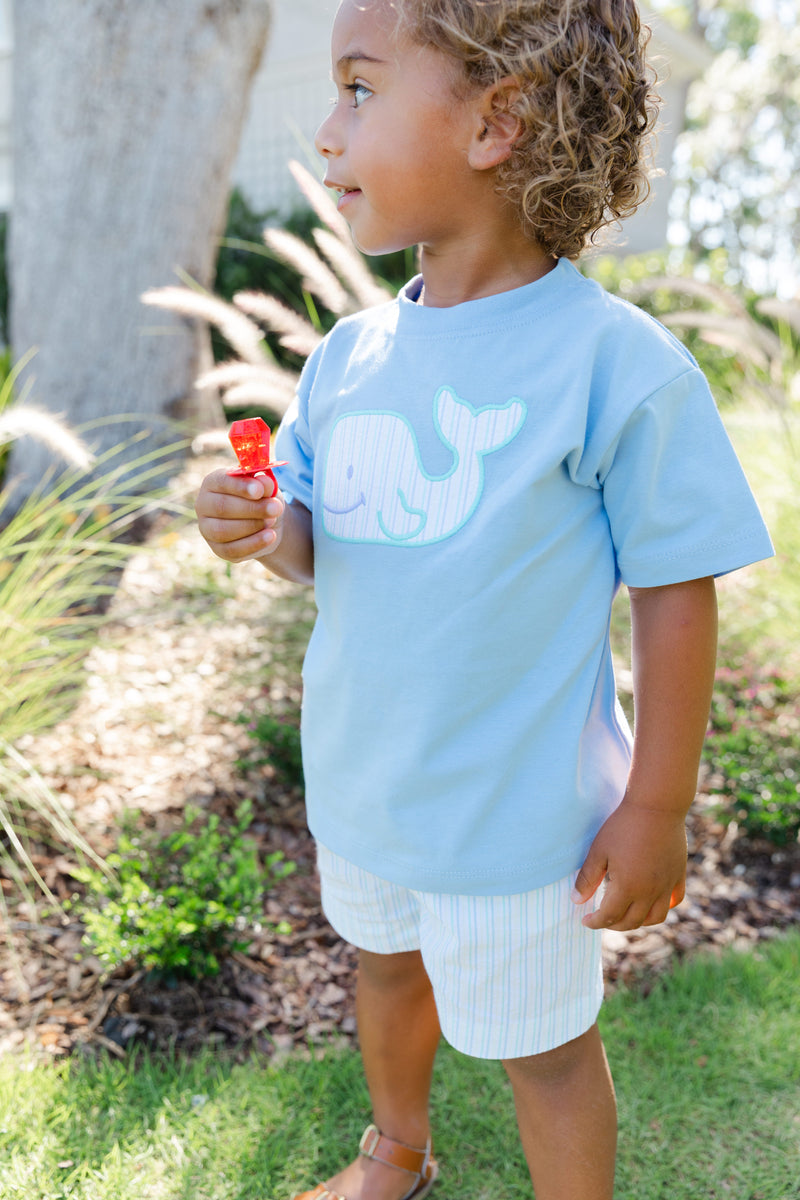 Boy's Whale Short Set