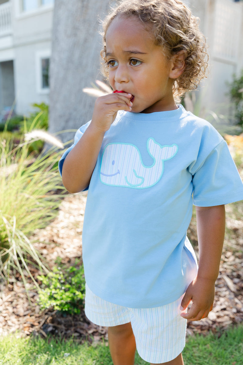 Boy's Whale Short Set