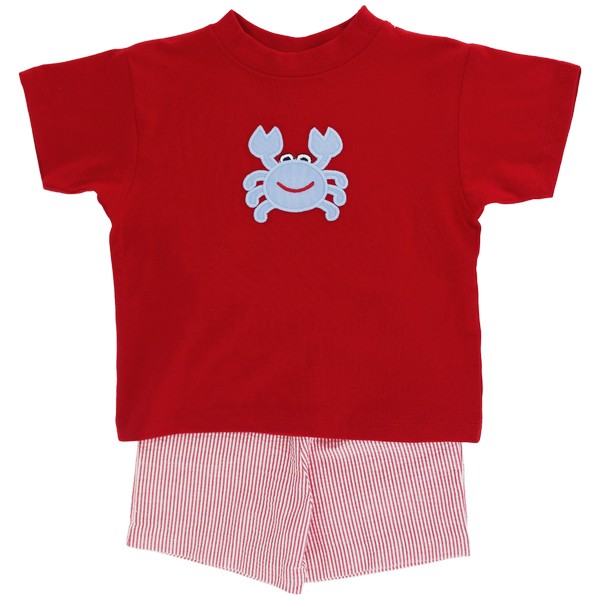 Boy's Crab Short Set