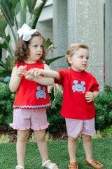 Girl's Crab Short Set