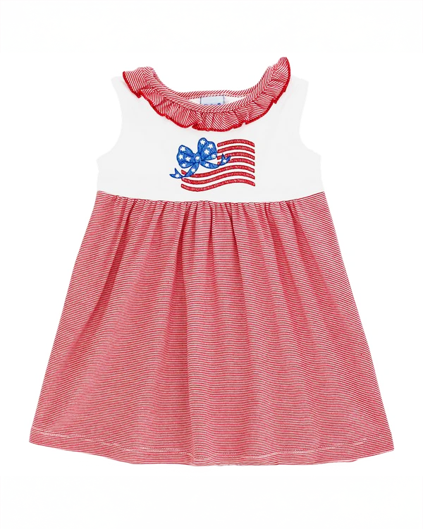 Flag Empire Dress