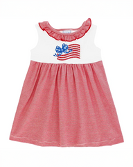 Flag Empire Dress