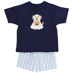 Boy's Happy Howl-O-Ween Short Set