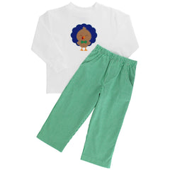 Boy's Turkey Tots Pant Set