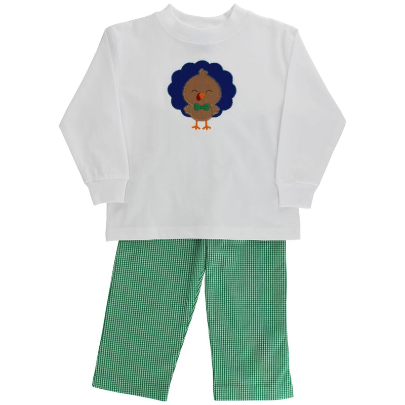 Boy's Turkey Tots Pant Set