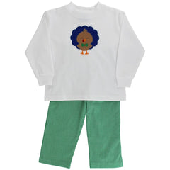 Boy's Turkey Tots Pant Set