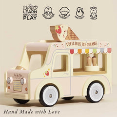 Wooden Ice Cream Van