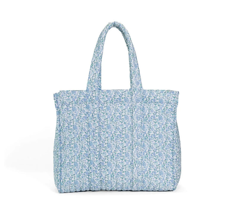 Quilted Go Go Tote - Hamptons Floral