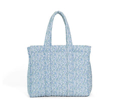 Quilted Go Go Tote - Hamptons Floral