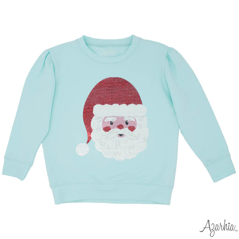 Sequin Santa Sweatshirt