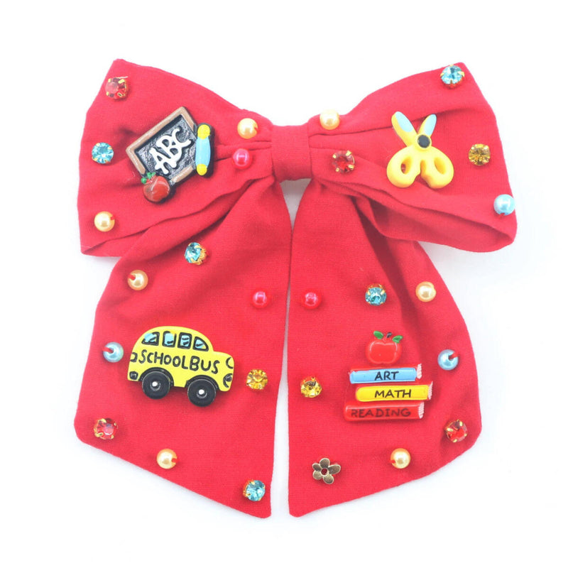 Back to School Bow