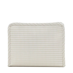 Medium Roadie - Gingham Pearl Grey