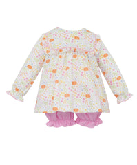 Pumpkin Print Bloomer Set