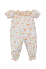 Pumpkin Print Long Bubble