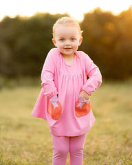 Tabby Tunic Set - Pumpkins