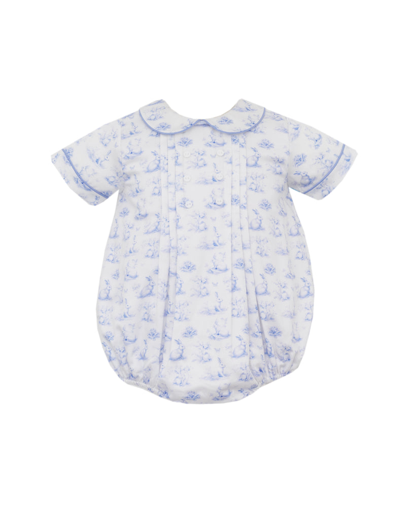 Bunny French Toile Boy Bubble