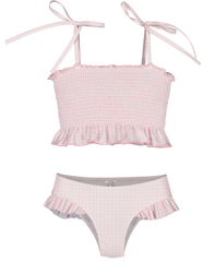 Pastel Berries Gingham Bikini
