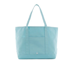 Large Maxi Tote - Coated Canvas Lake Blue