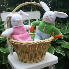 Harriett Bunny Knit Doll
