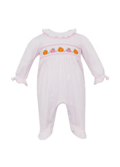 Girl's Pumpkin Footie (No Feet)