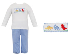 Dinosaur Knit Pant Set