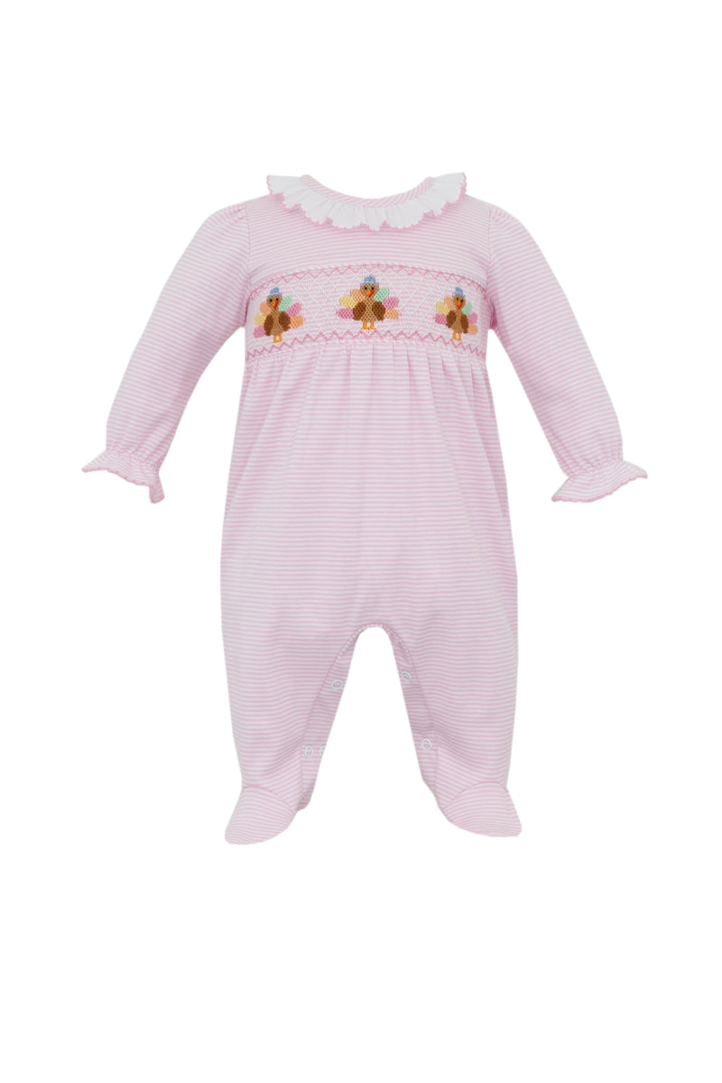 Girl's Turkey Footie (No Feet)