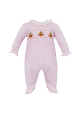 Girl's Turkey Footie (No Feet)