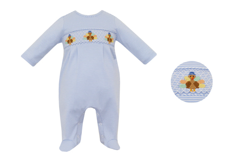 Boy's Turkey Footie (w/ Feet)