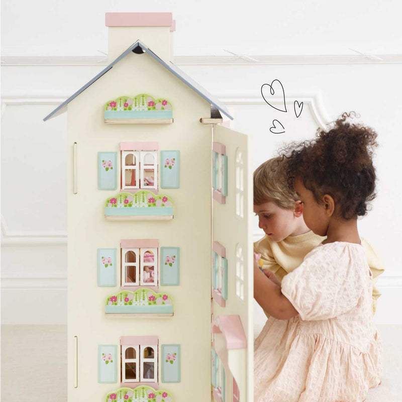 Cherry Tree Hall Wooden Doll House