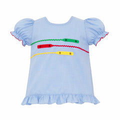 Crayon Gingham Top