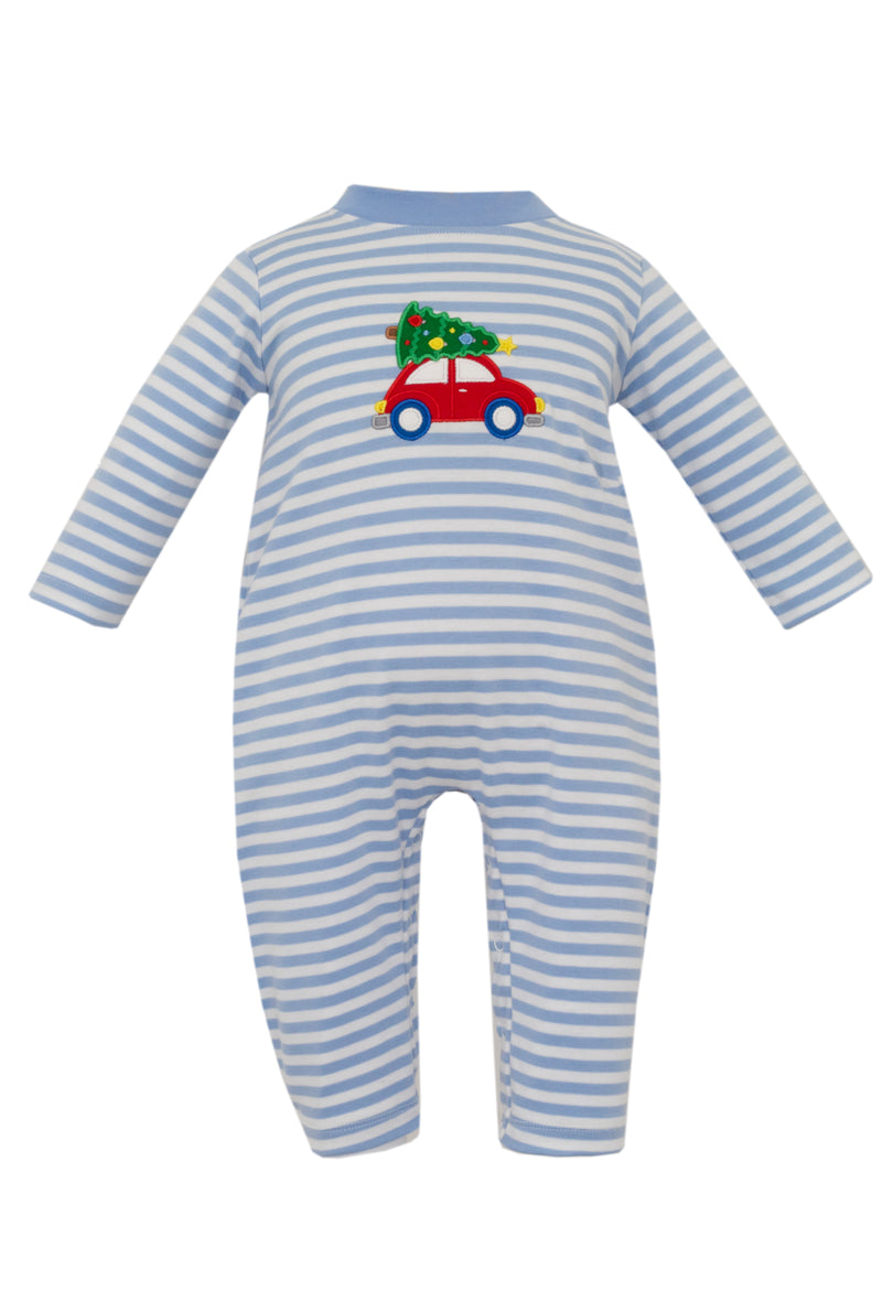 Car Christmas Tree Romper