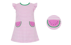 Watermelon A-line Dress