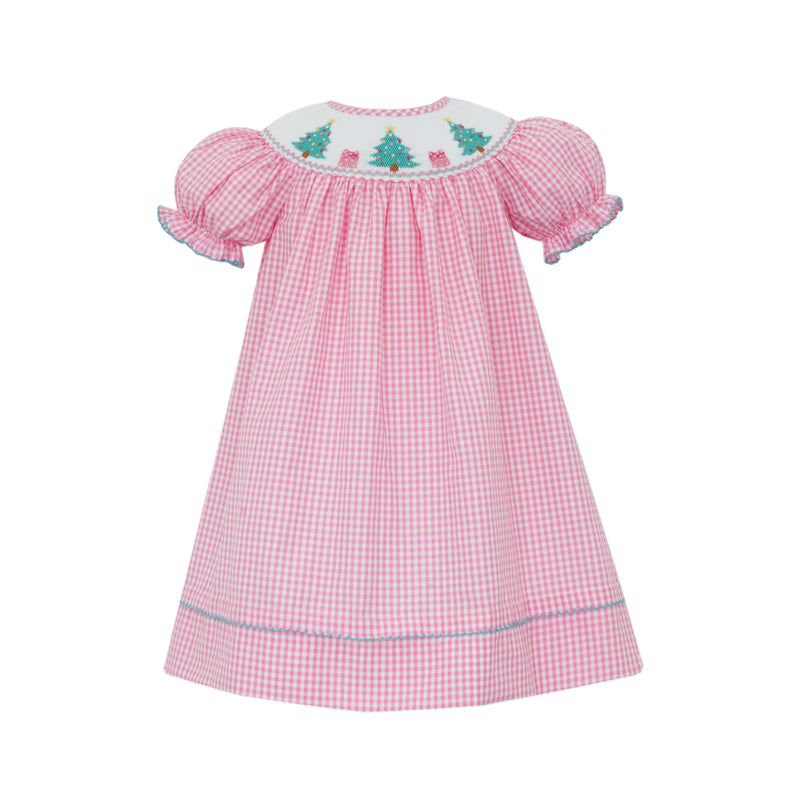 Christmas Tree Bishop Dress